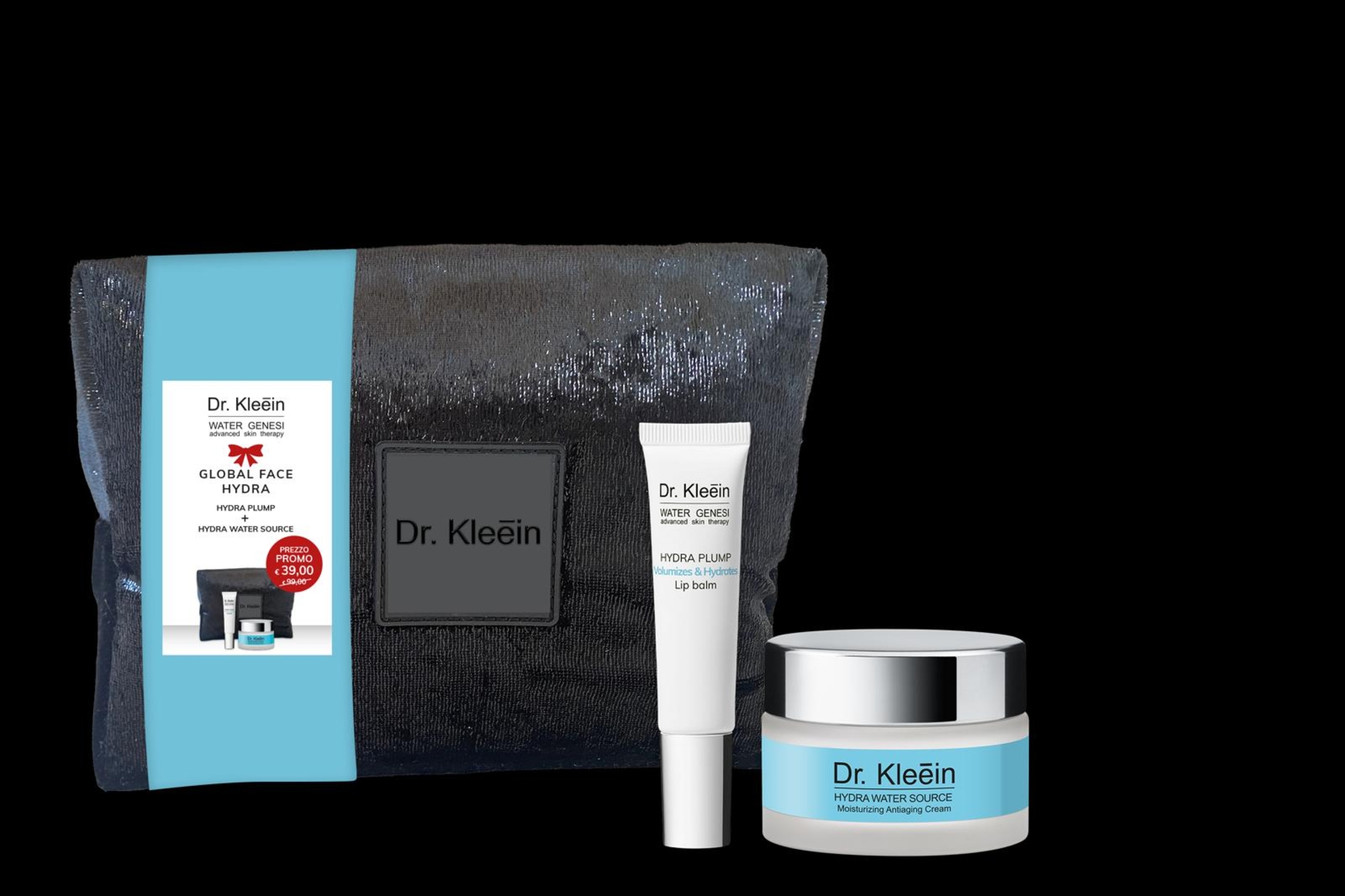 DR KLEEIN GLOBAL FACE HYDRA LIP BALM+CREMA VISO