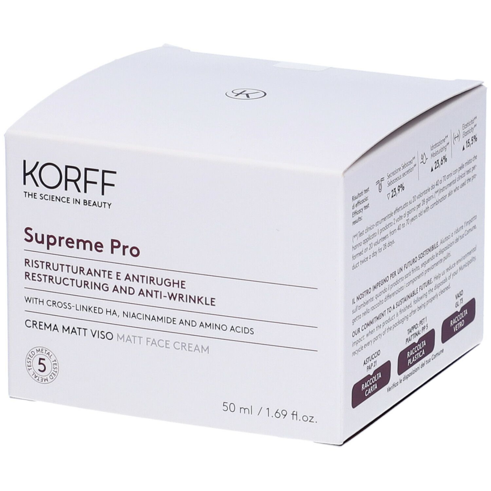 KORFF SUPREME RISTRUTT CR MATT