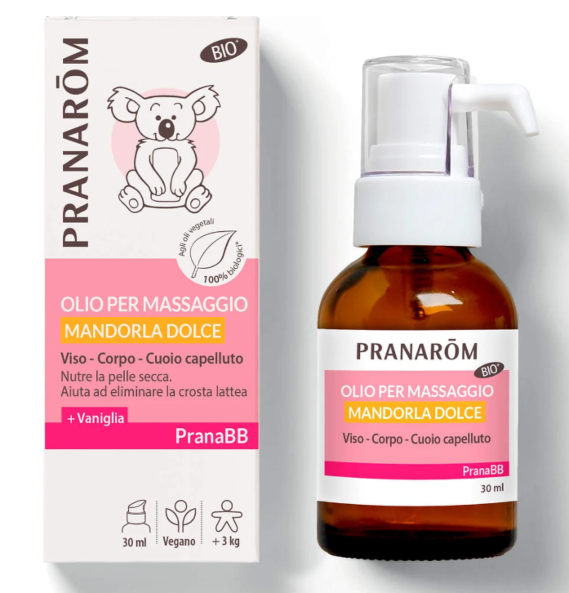 PRANAROM BEBE OLIO MANDORLE 30ML