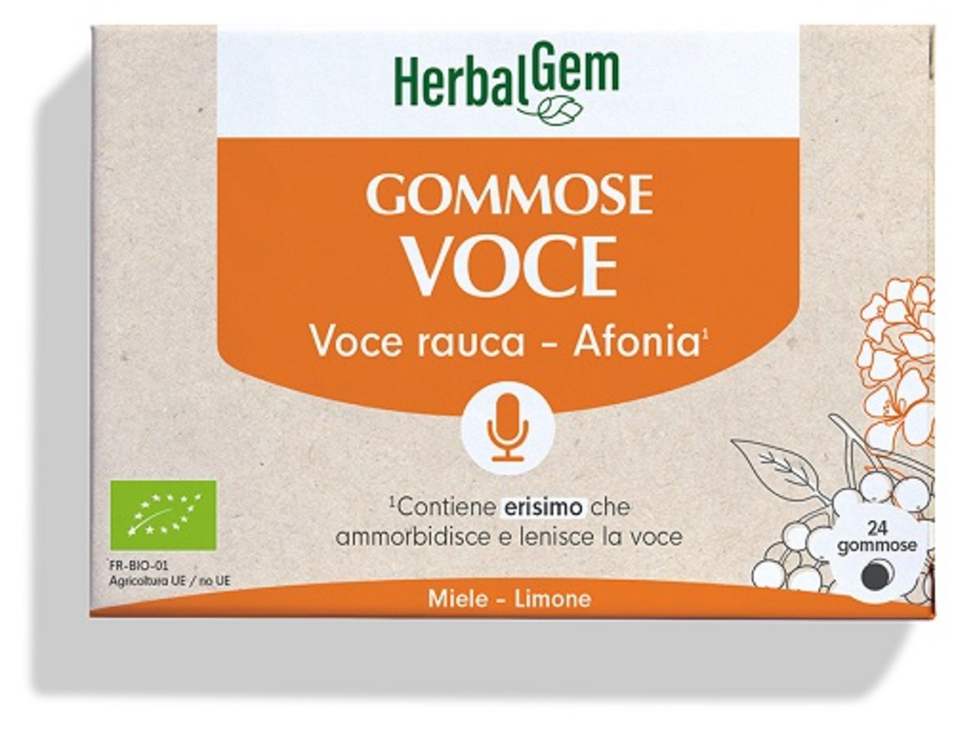 HERBALGEM VOCE 24GOMMOSE