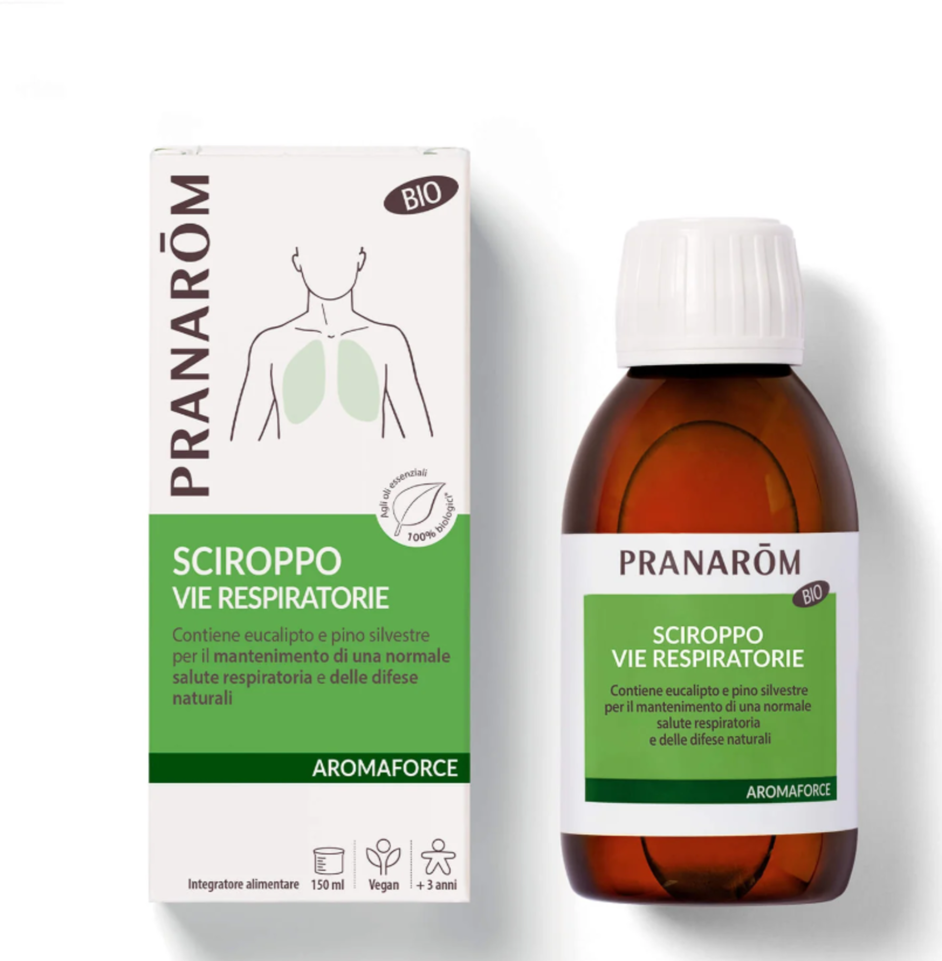 PRANAROM SCIROPPO VIE RESPIRATORIE