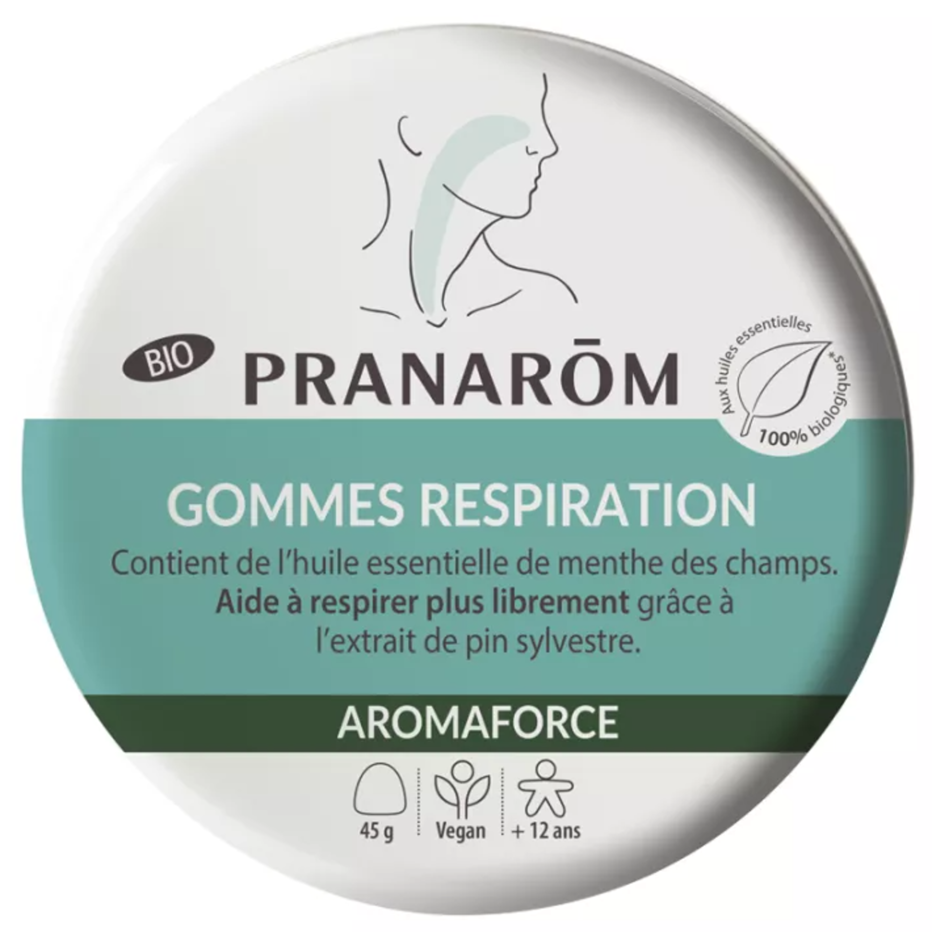 PRANAROM AFORCE RESPIRAZIONE 45GOMMOSE