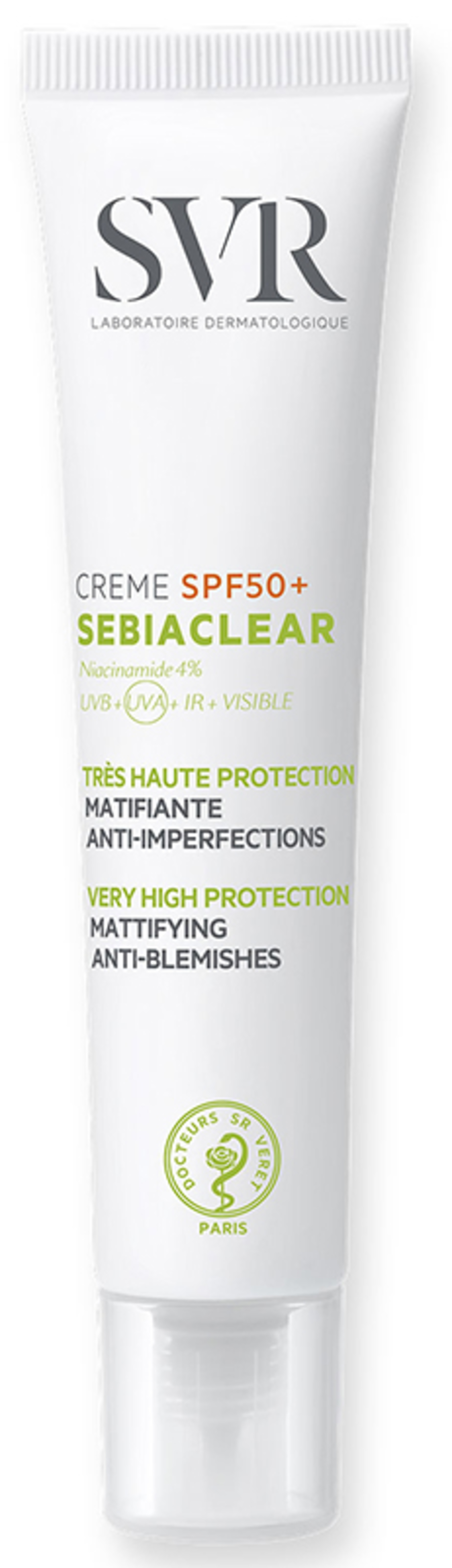 SEBIACLEAR CREME SPF50+ 40ML