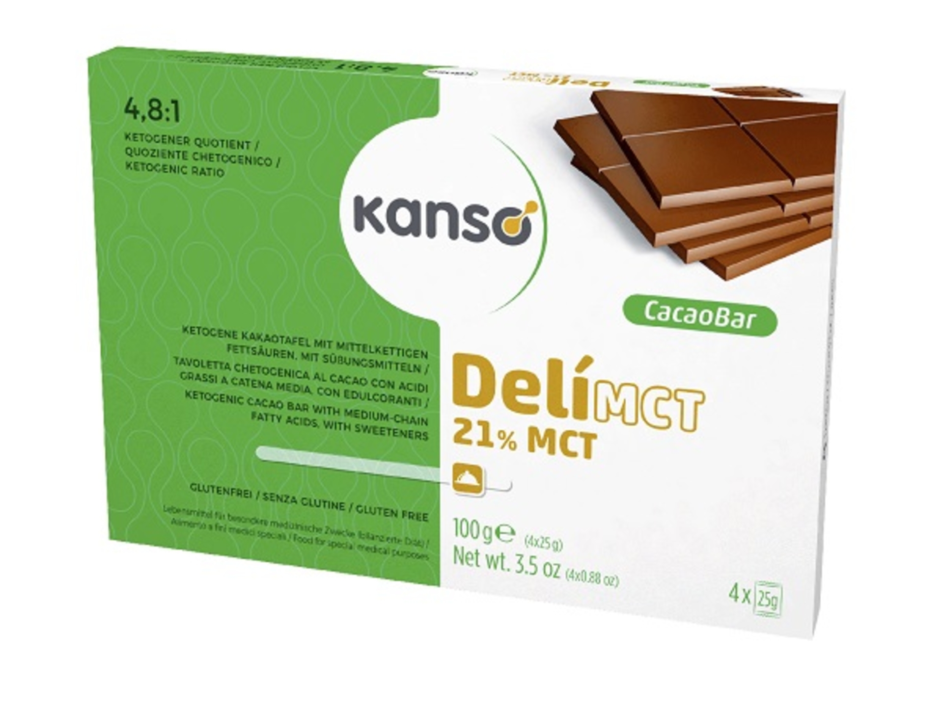 KANSO DELIMCT CACAO BAR 21%
