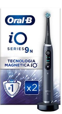 ORALB IO 9 BLACK SPAZZ+2REFILL