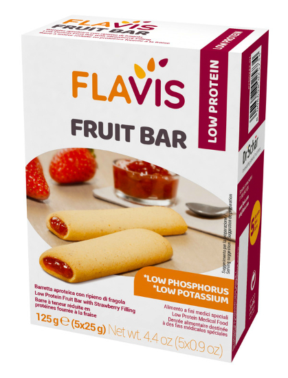 FLAVIS FRUIT BAR 5X25G