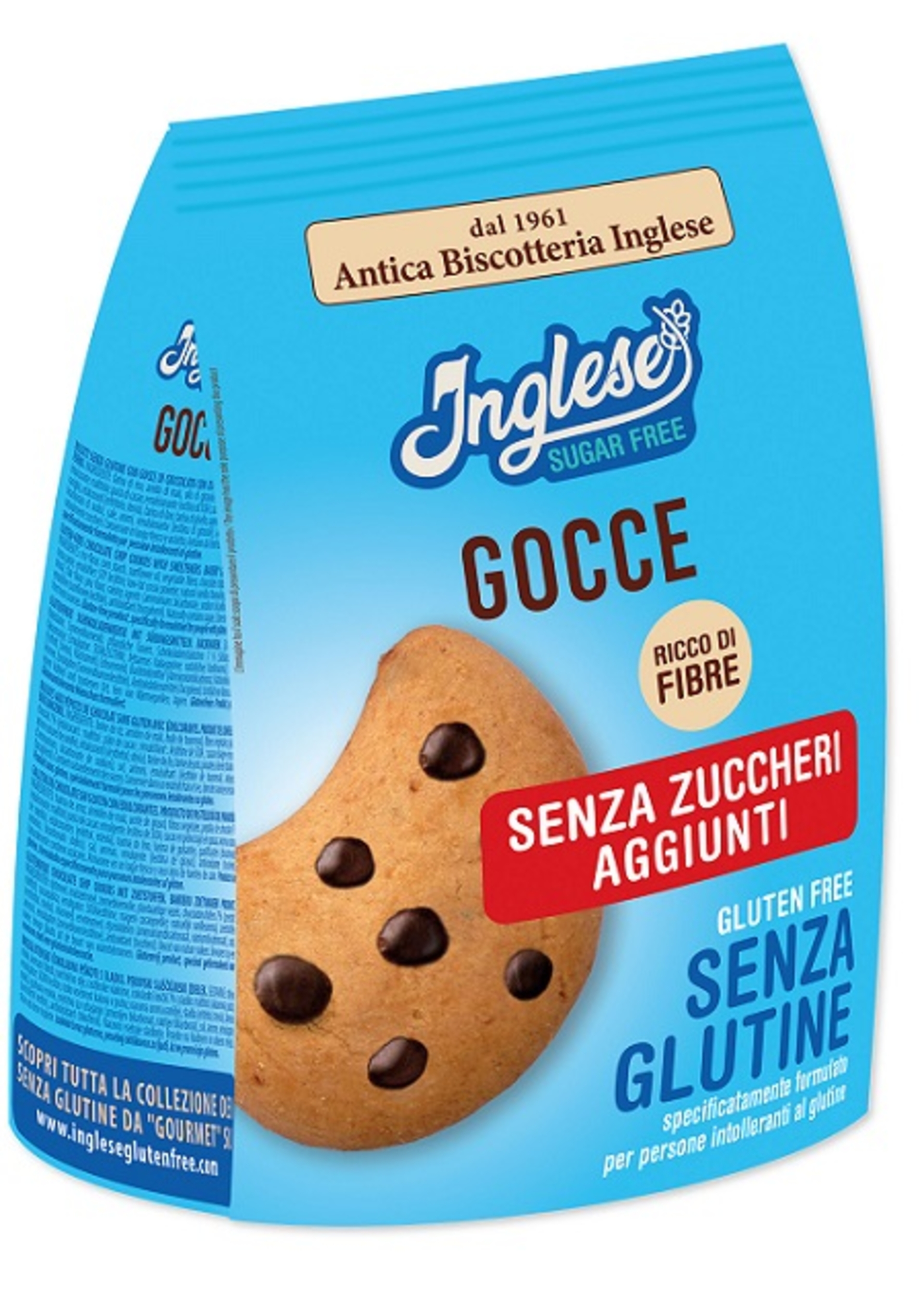 INGLESE BISCOTTI GOCCE S/ZUCCH