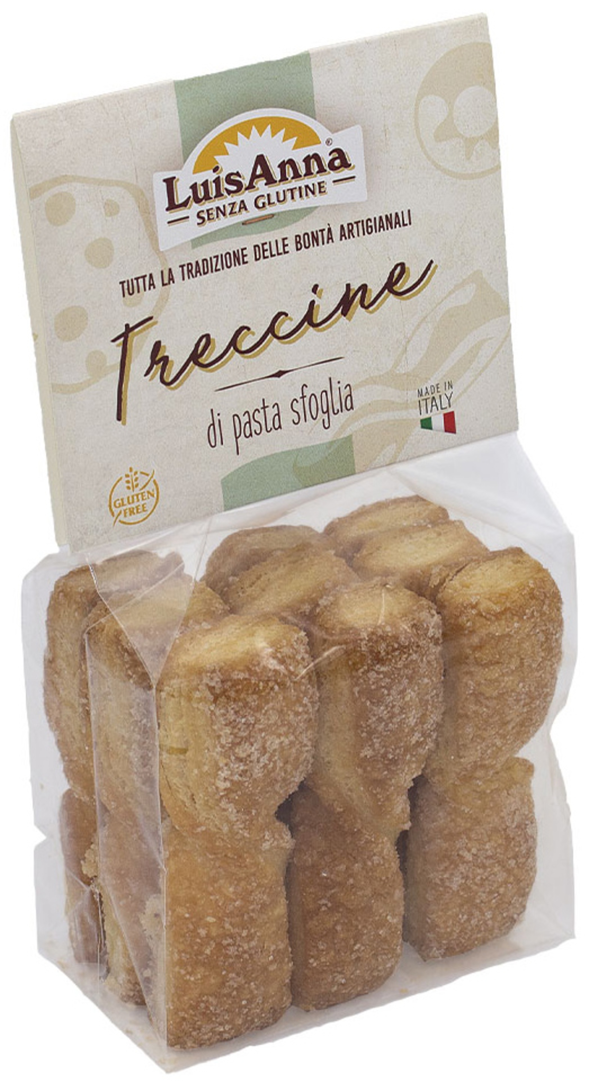 BISCOTTI SFOGLIA TRECCINE 130G