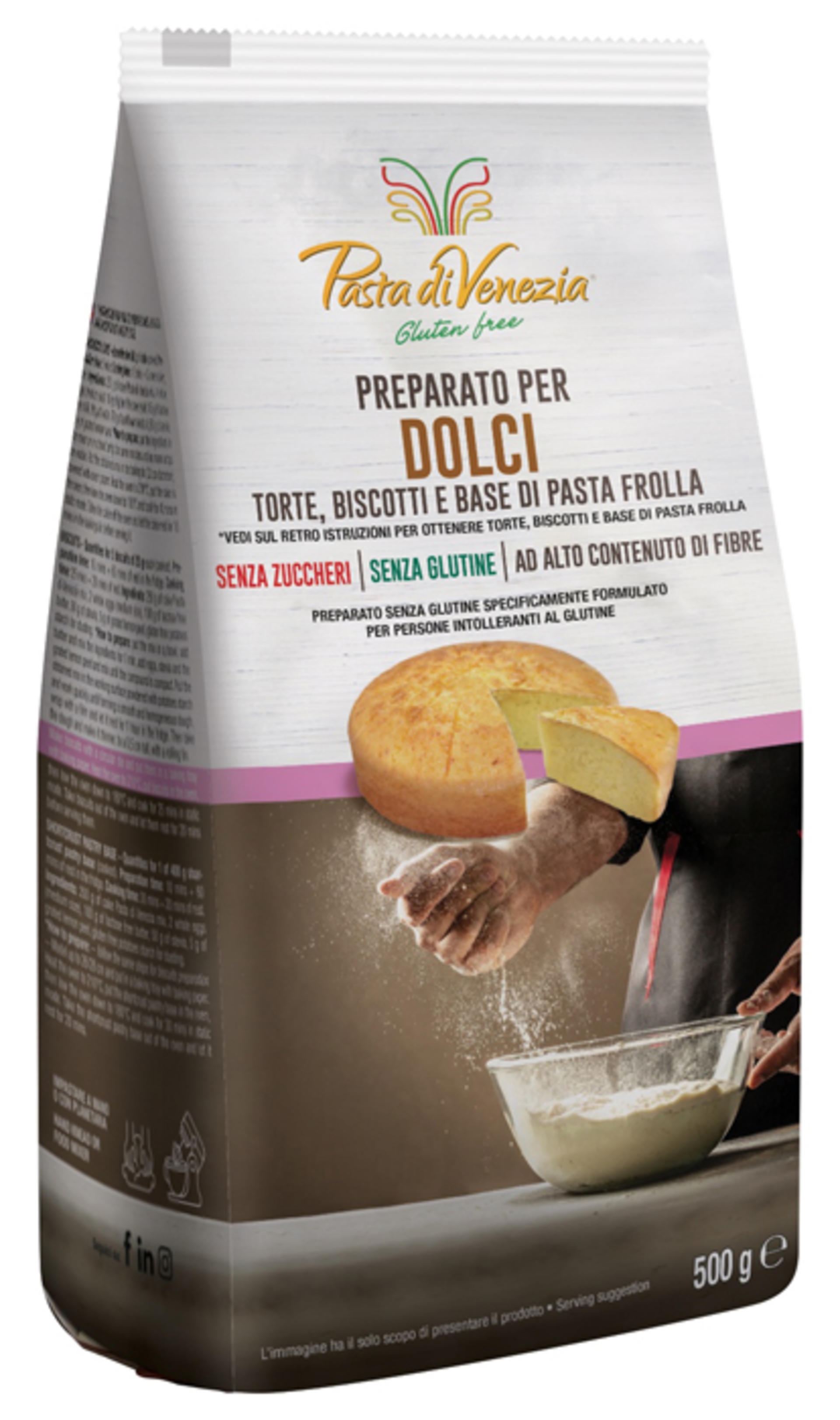 PASTA VENEZIA PREPA DOLCI 500G
