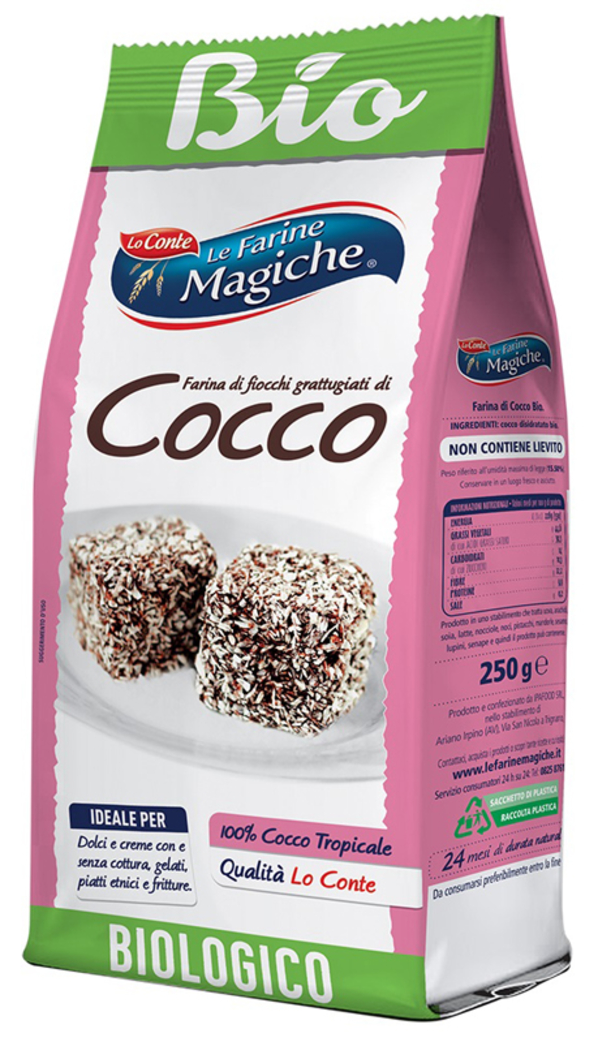 IPAFOOD COCCO GRATTUG BIO 250G