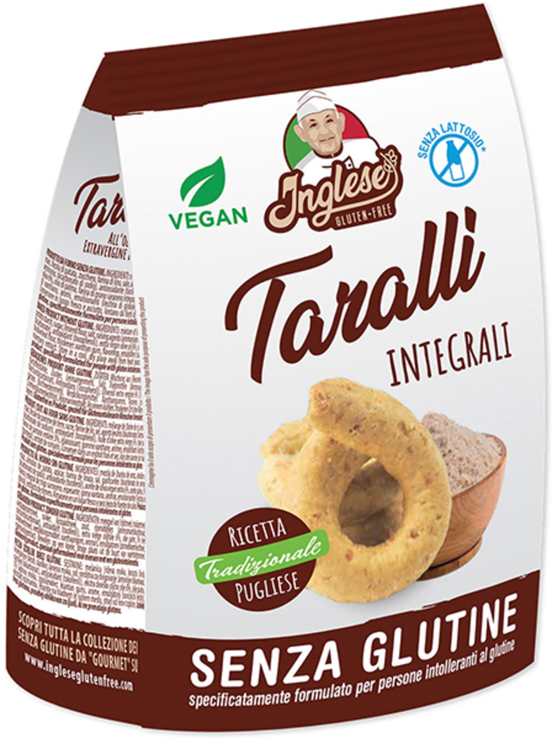 INGLESE TARALLI INTEGRALI 180G
