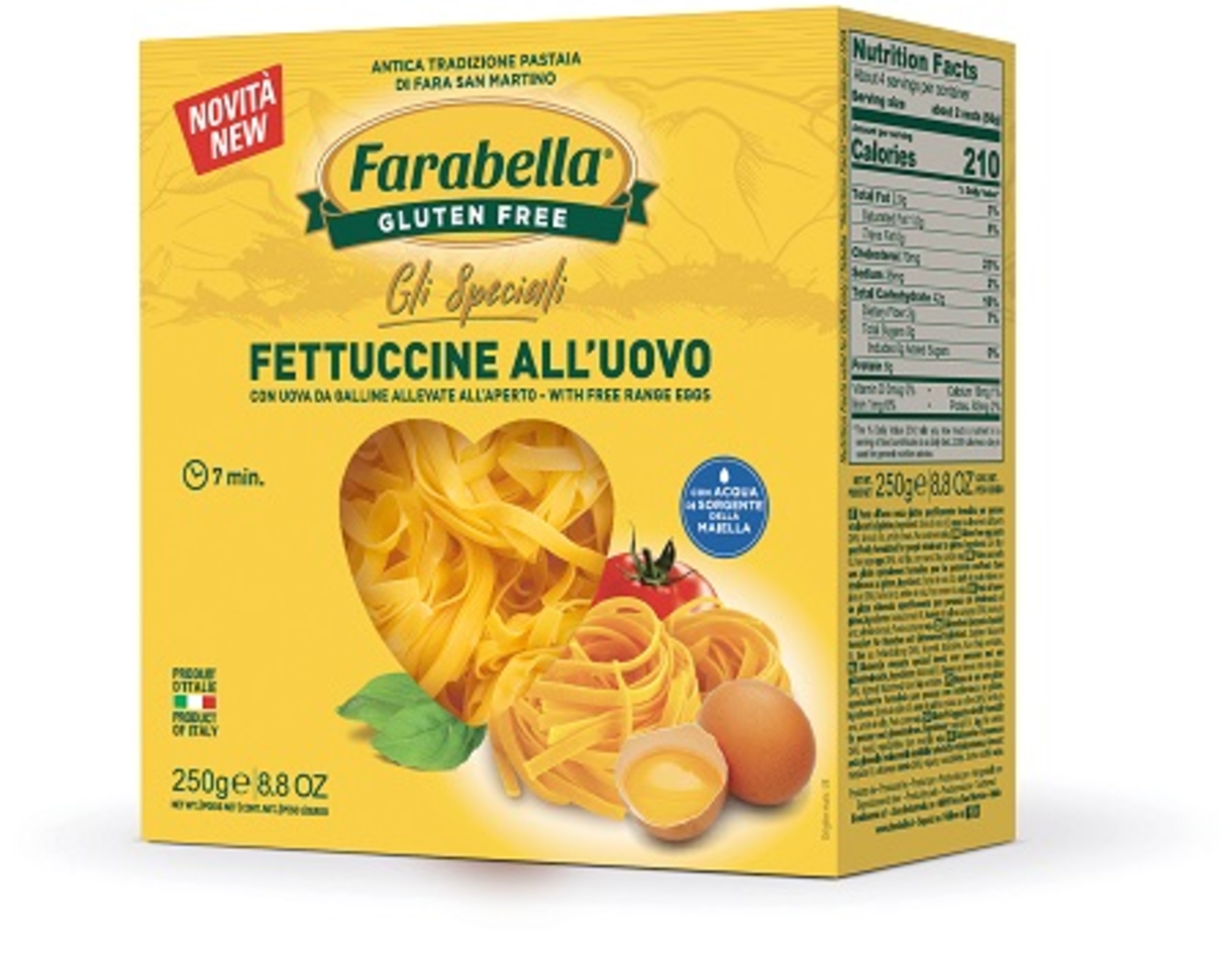 FARABELLA FETTUCCINE UOVO 250G