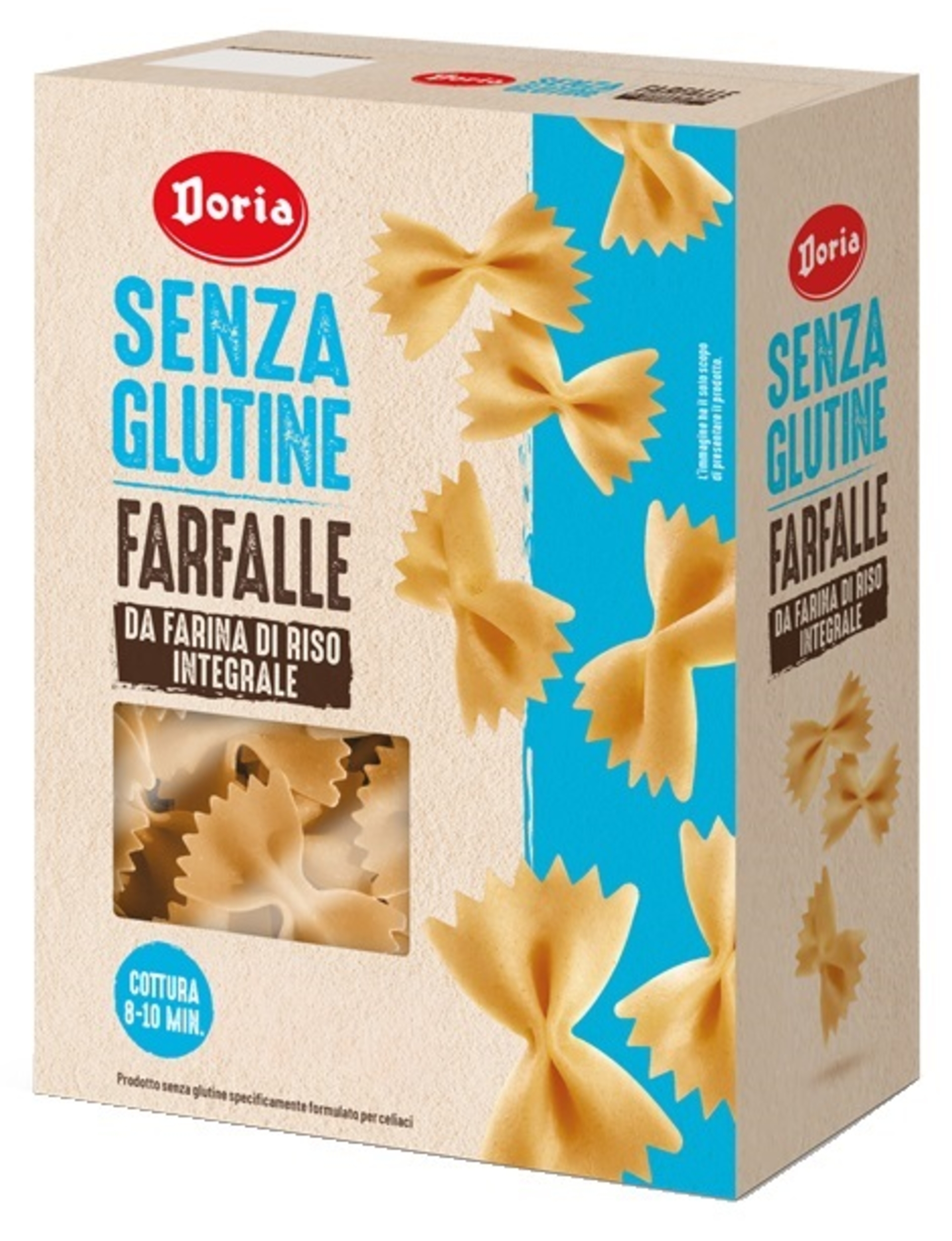 DORIA FARFALLE INTEGRALI 400G
