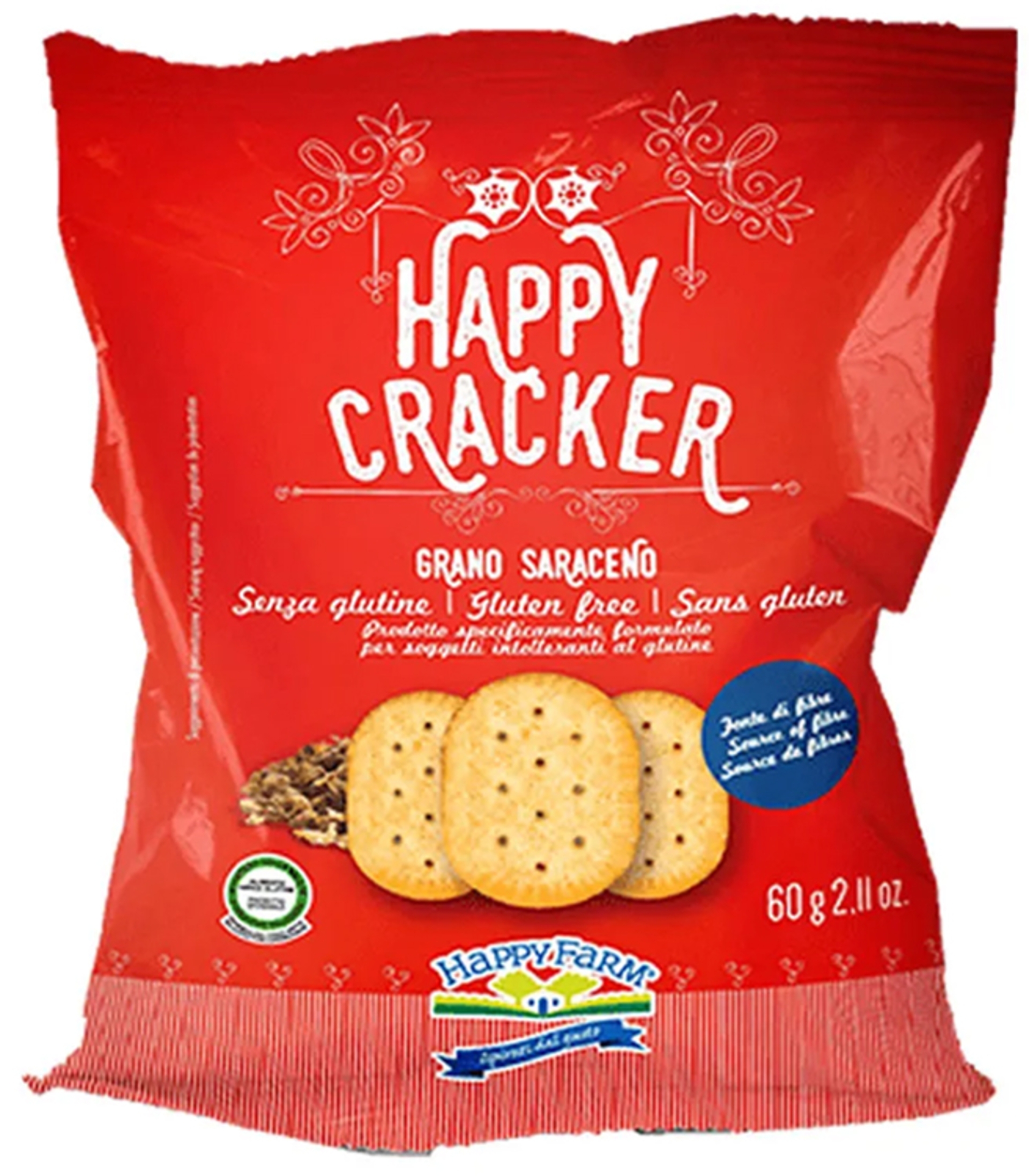 HAPPY FARM CRACKER GRANO SARAC