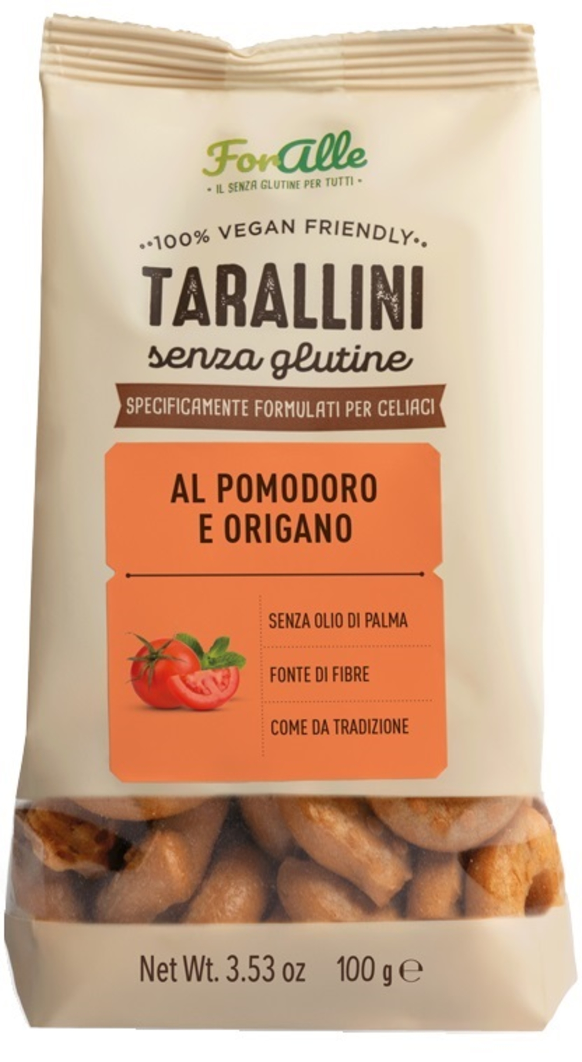 FORALLE TARALLINI POMO/ORI100G