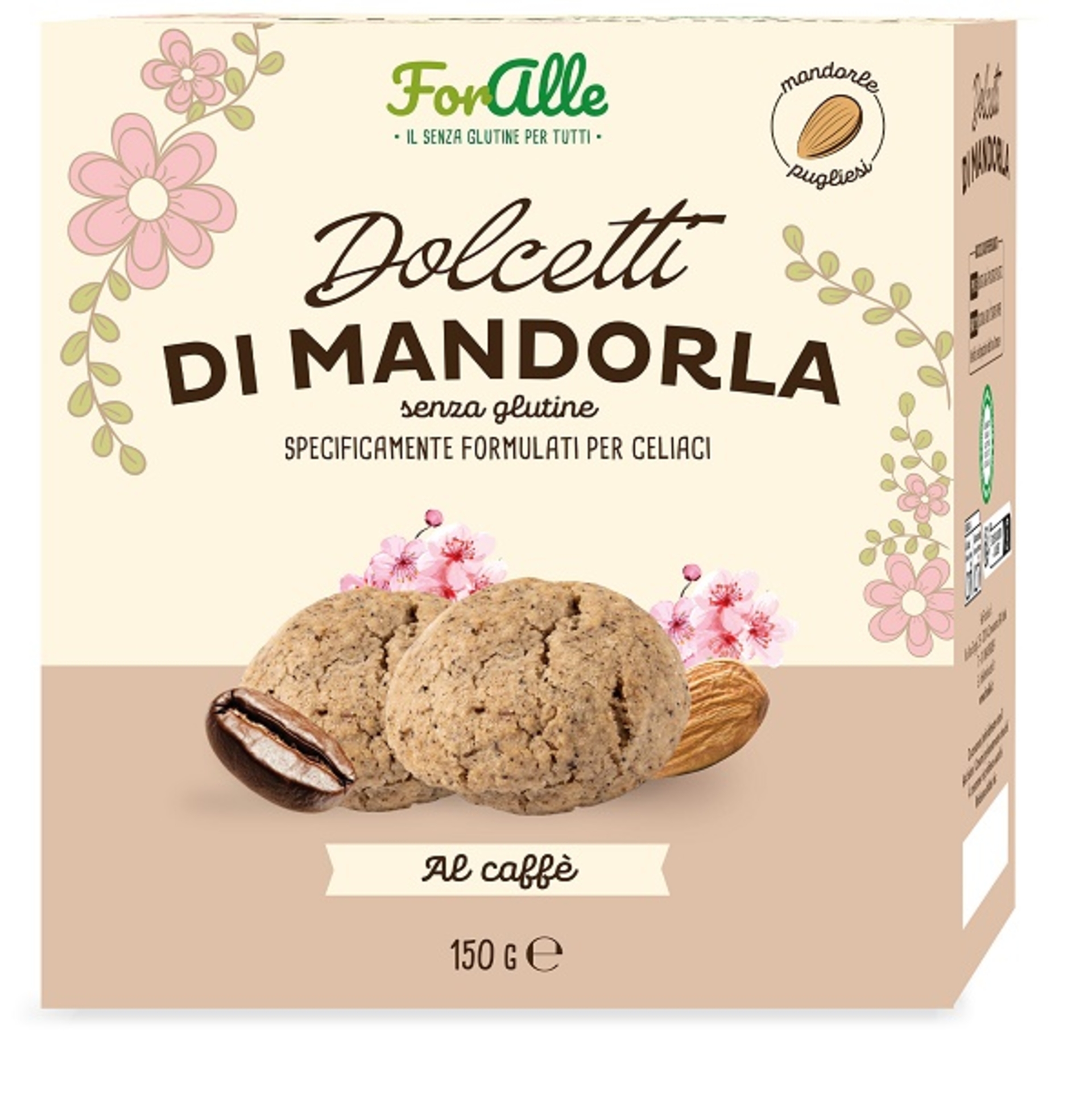 FORALLE DOLCETTI MANDORLA CAFF