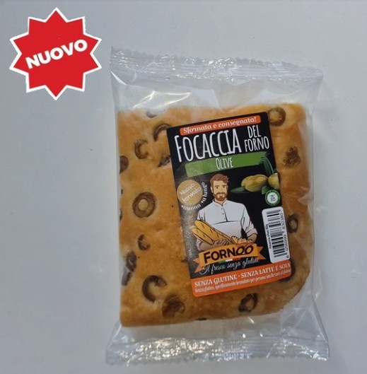 FOCACCIA DEL FORNO OLIVE 80G