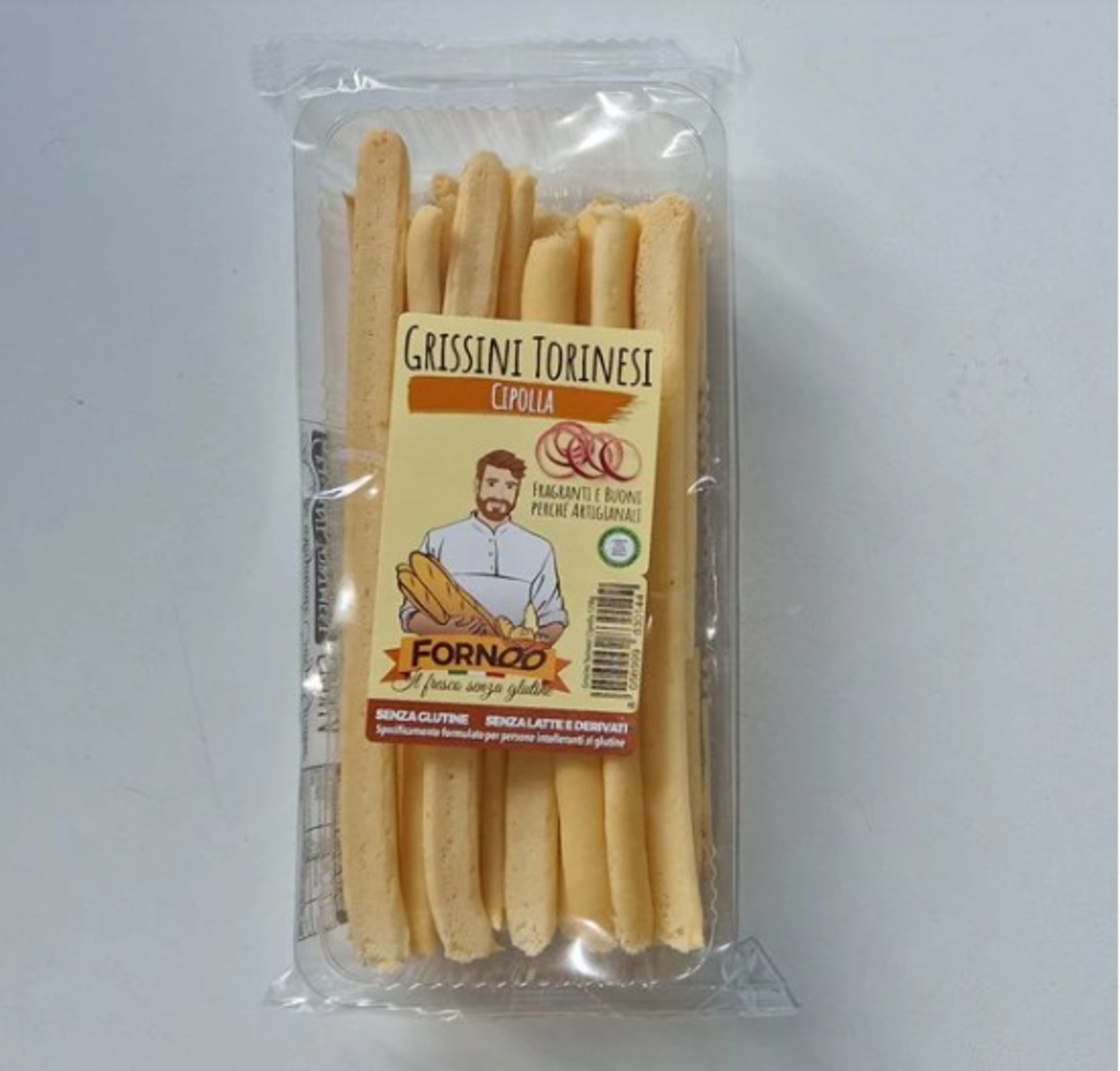 GRISSINI TORINESI CIPOLLA 120G