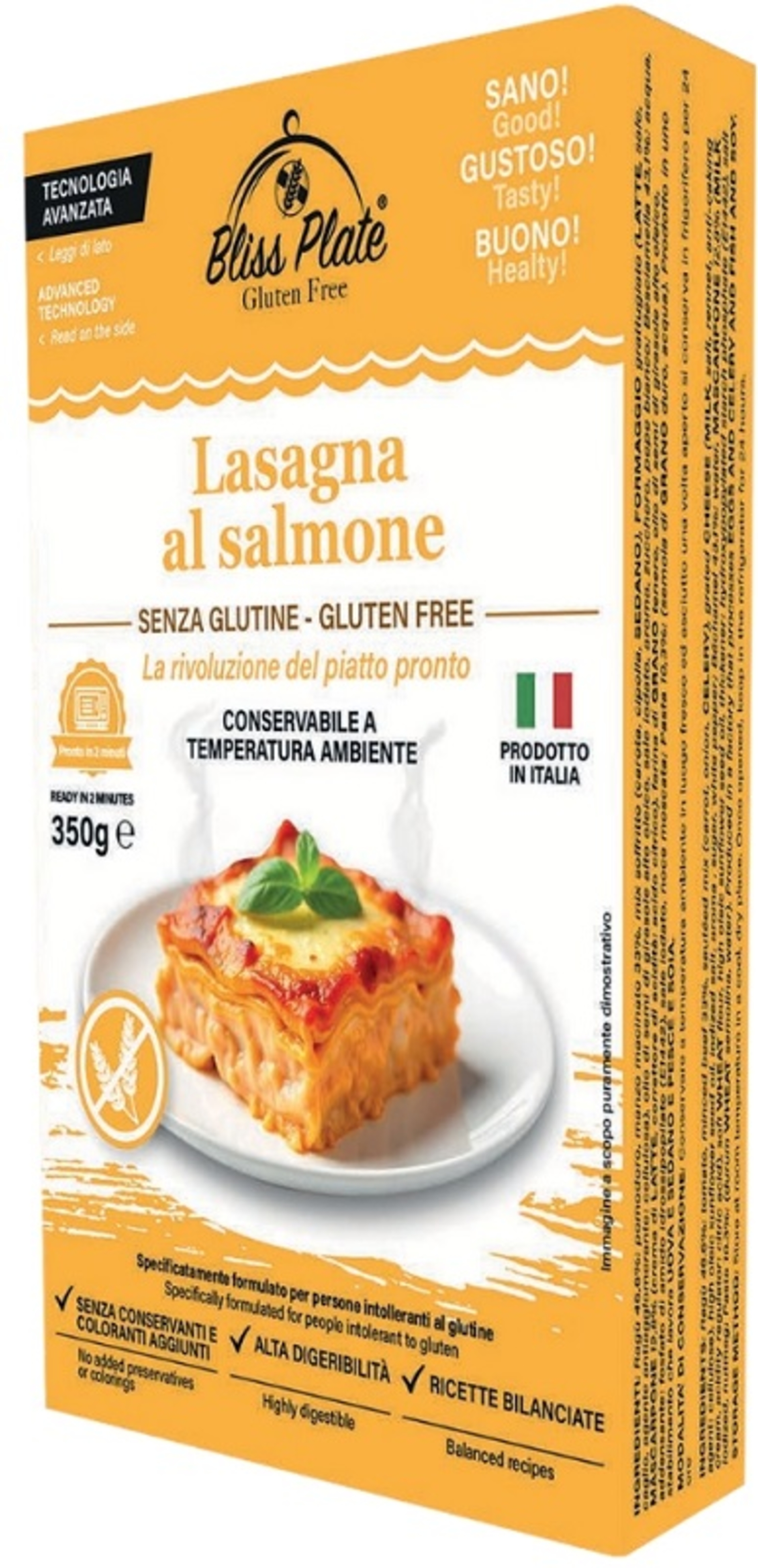 BLISS PLATE LASAGNA SALMONE