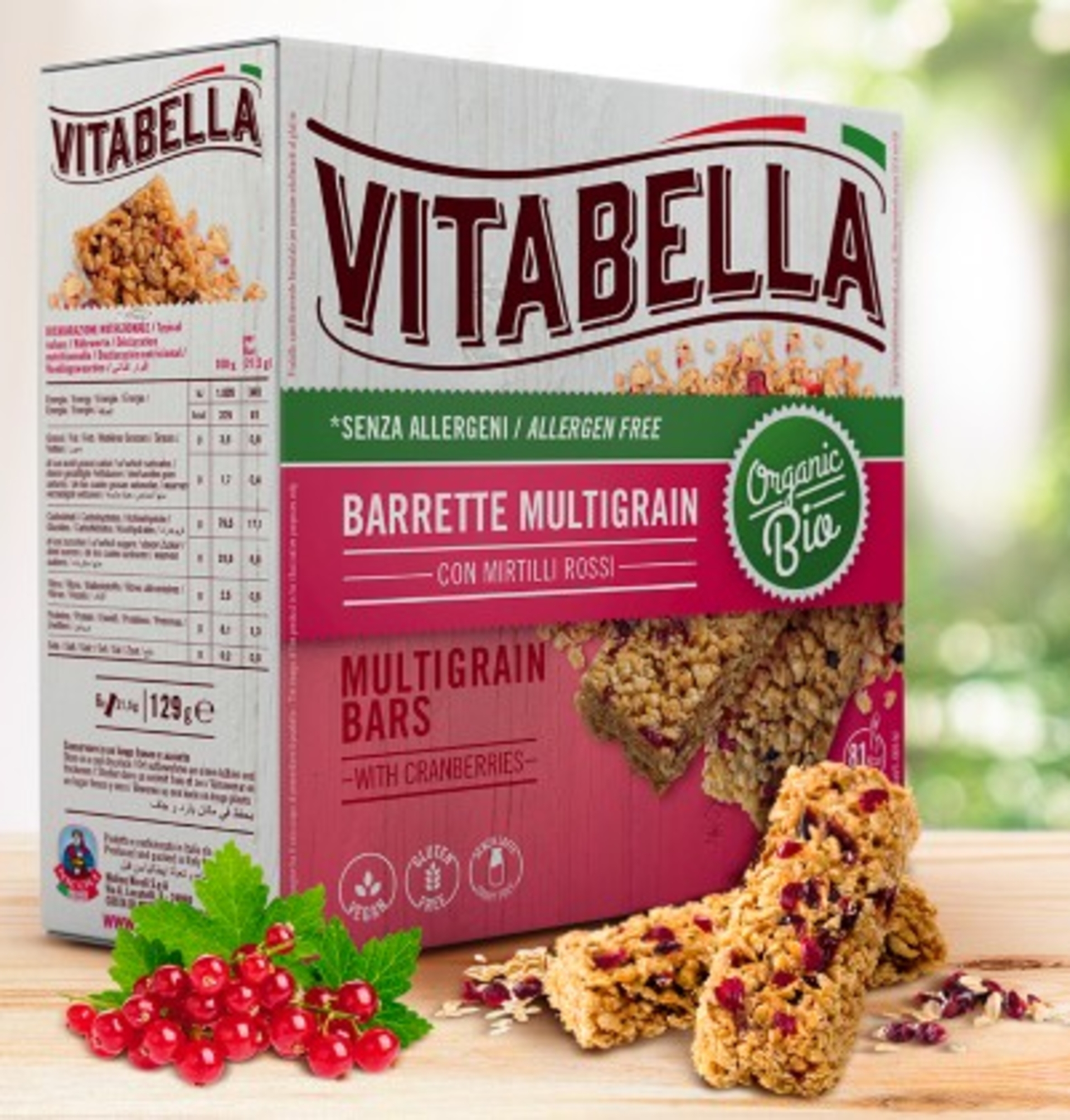 VITABELLA MULTIGRAIN BAR FR RO